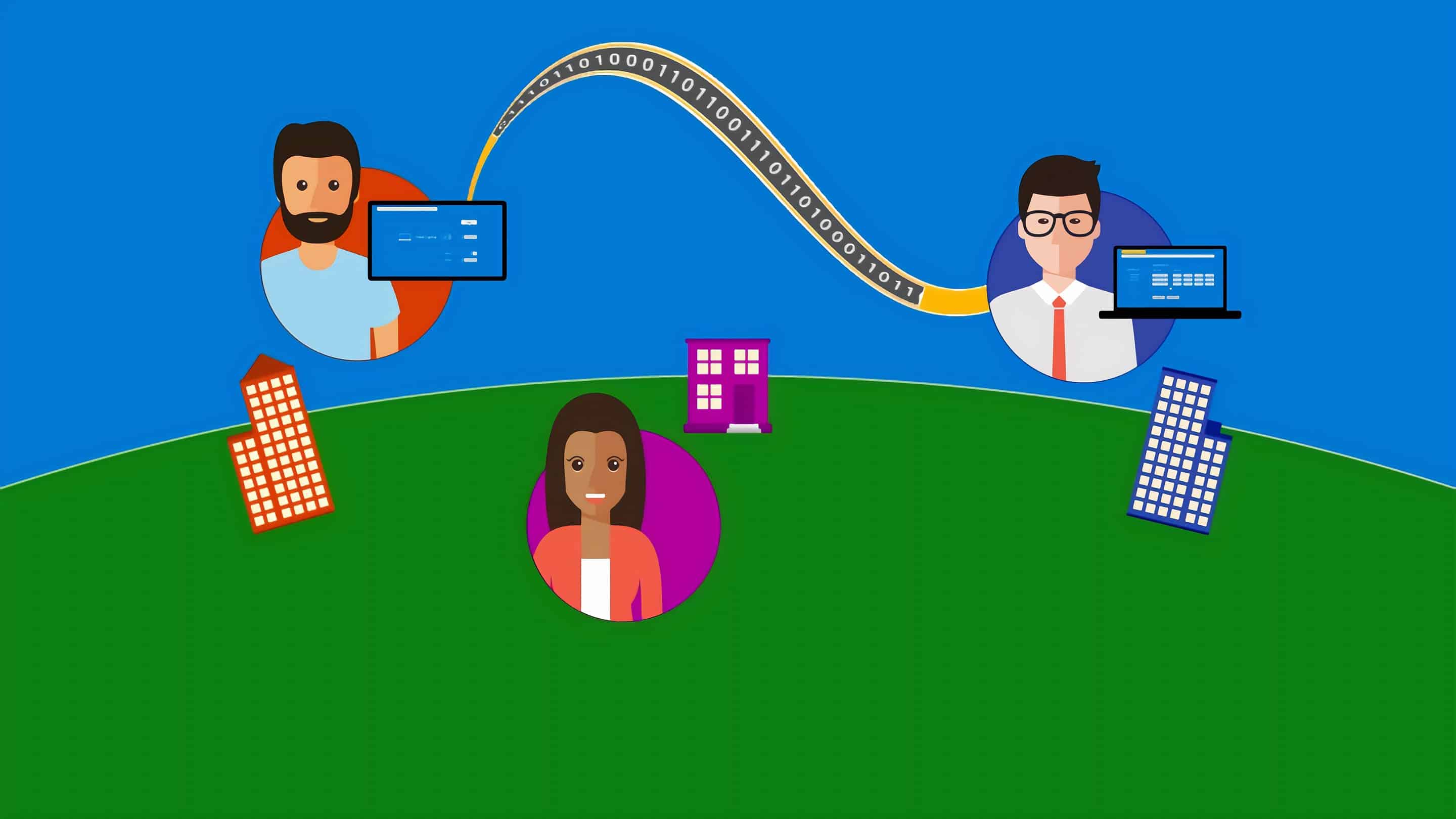 Still frame from our Microsoft 365-powered device deployment and management video