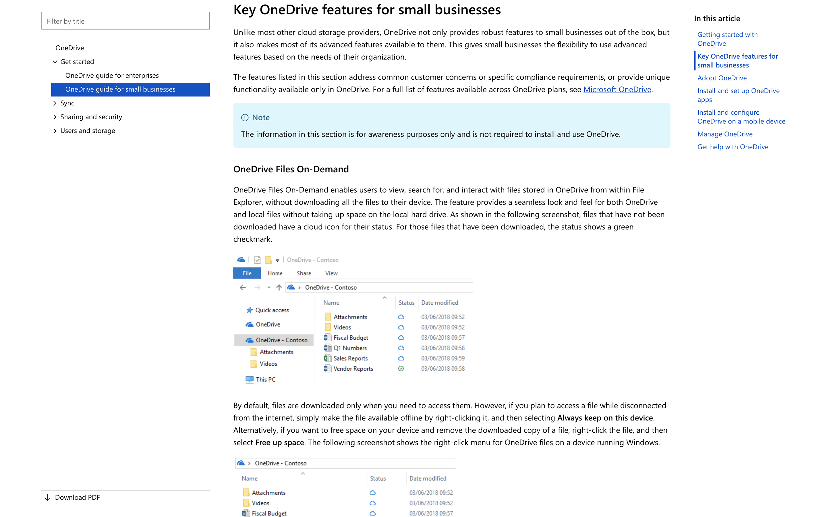onedrive for business user guide