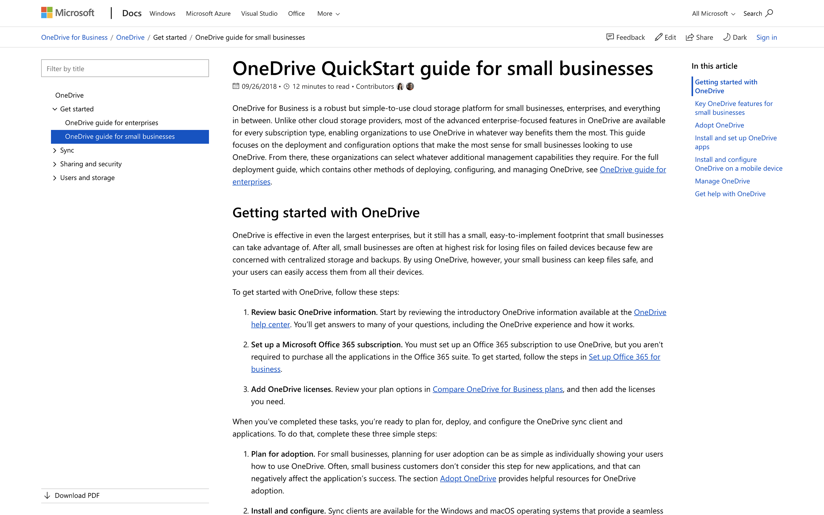 Onedrive For Business Mac Os